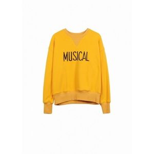 Music Lover Fleece-Lined Sweatshirt NWT!